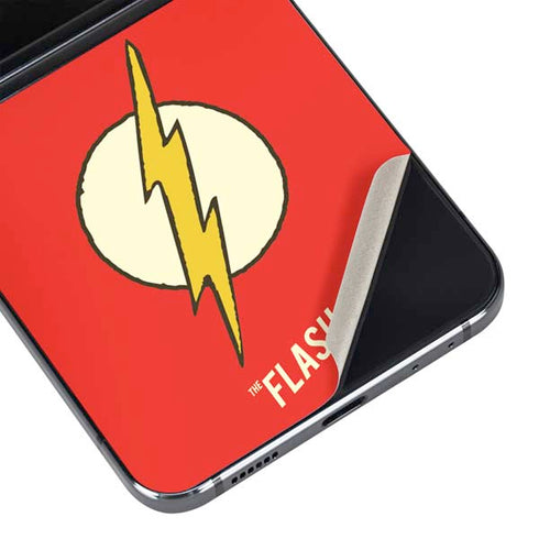 DC Comics The Flash Classic Emblem Galaxy Z Flip5 5G Skin