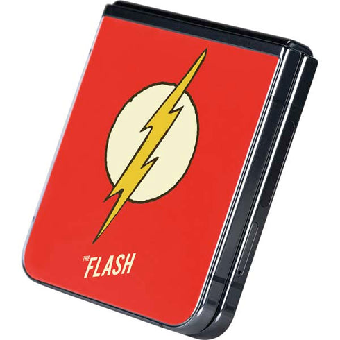 DC Comics The Flash Classic Emblem Galaxy Z Flip5 5G Skin