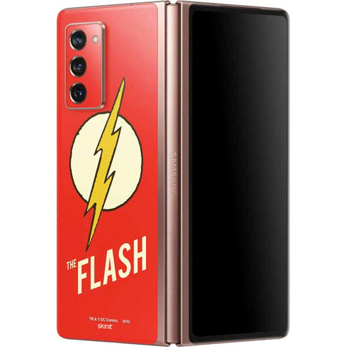 DC Comics The Flash Classic Emblem Galaxy Z Fold2 5G Skin