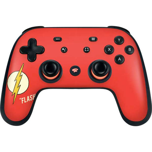 DC Comics The Flash Classic Emblem Google Stadia Controller Skin