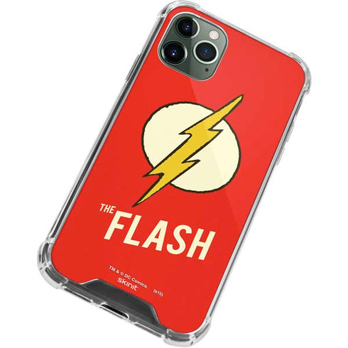 DC Comics The Flash Classic Emblem iPhone 11 Pro Max Clear Case