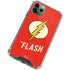 DC Comics The Flash Classic Emblem iPhone 12 Pro Clear Case