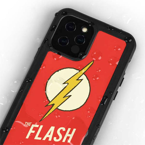 DC Comics The Flash Classic Emblem iPhone 12 Pro Waterproof Case