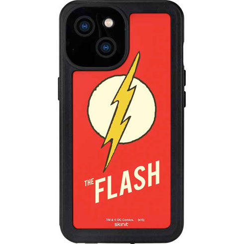 DC Comics The Flash Classic Emblem iPhone 13 Mini Waterproof Case