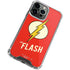 DC Comics The Flash Classic Emblem iPhone 13 Pro Clear Case