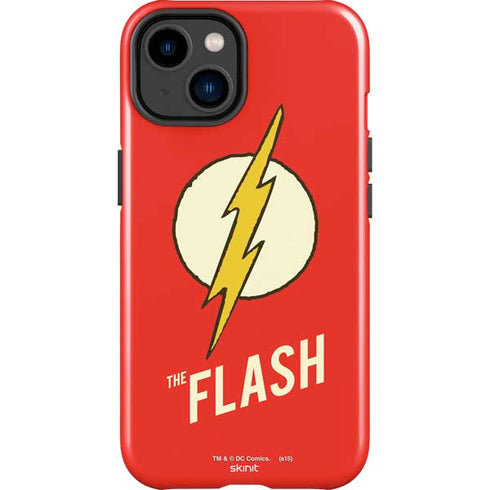 DC Comics The Flash Classic Emblem iPhone 14 Plus Impact Case