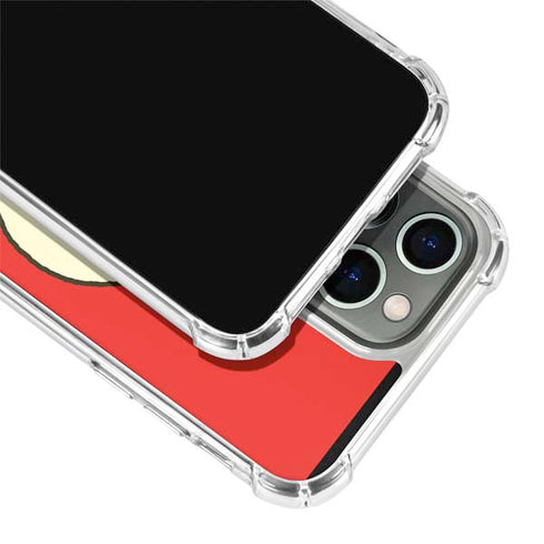 DC Comics The Flash Classic Emblem iPhone 15 Pro Clear Case