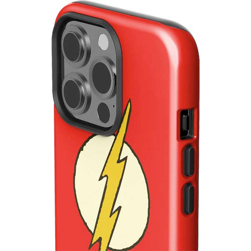 DC Comics The Flash Classic Emblem iPhone 14 Pro Impact Case