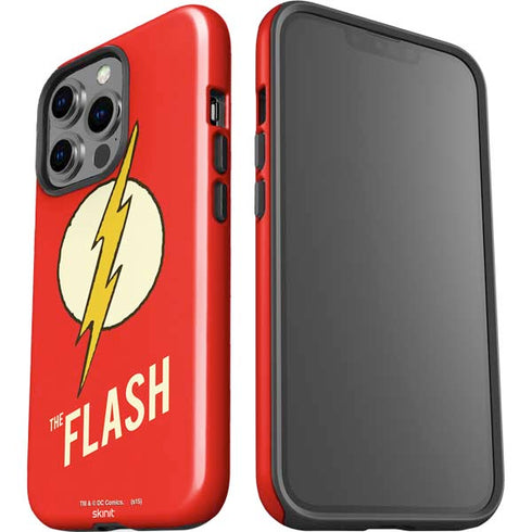 DC Comics The Flash Classic Emblem iPhone 14 Pro Impact Case