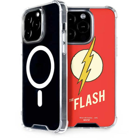 DC Comics The Flash Classic Emblem iPhone 14 Pro MagSafe Case
