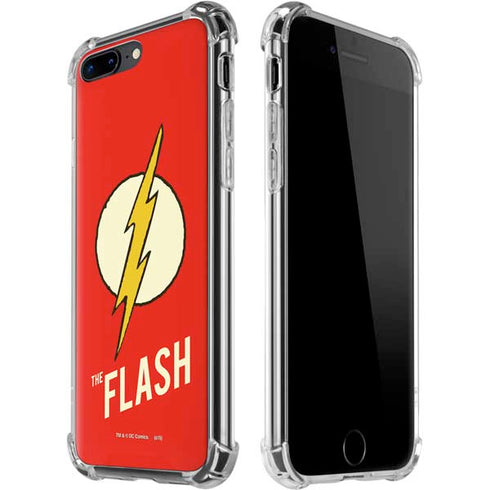 DC Comics The Flash Classic Emblem iPhone 7/8 Plus Clear Case