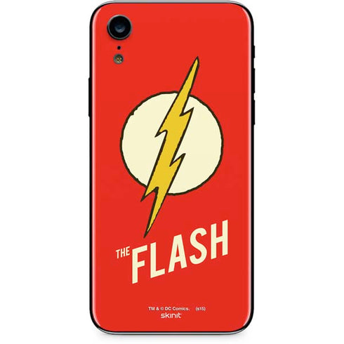 DC Comics The Flash Classic Emblem iPhone XR Skin
