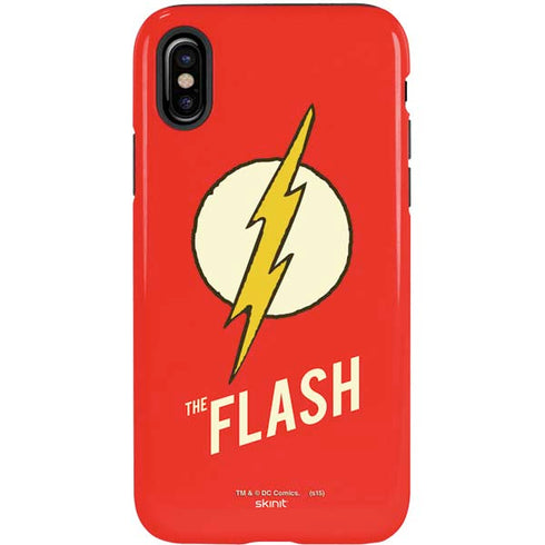 DC Comics The Flash Classic Emblem iPhone XS Pro Case