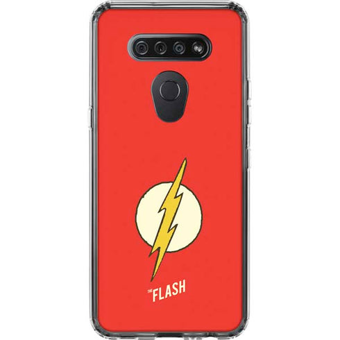 DC Comics The Flash Classic Emblem LG K51/Q51 Clear Case