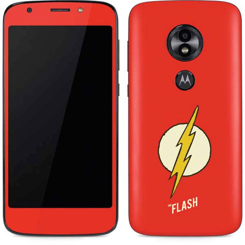 DC Comics The Flash Classic Emblem Moto E5 Play Skin