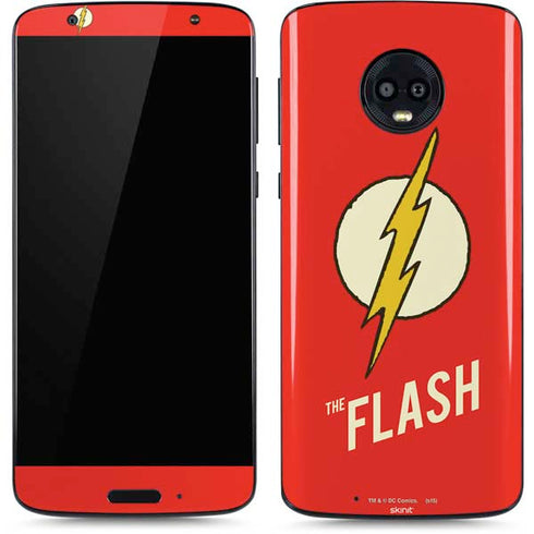 DC Comics The Flash Classic Emblem Moto G6 Skin