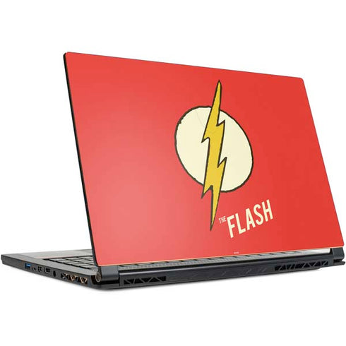 DC Comics The Flash Classic Emblem MSI GS65 Stealth Laptop Skin