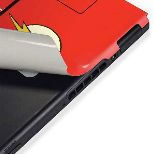 DC Comics The Flash Classic Emblem Nintendo Switch Bundle Skin
