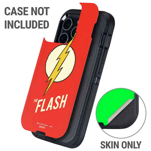 DC Comics The Flash Classic Emblem Otterbox Defender iPhone Skin