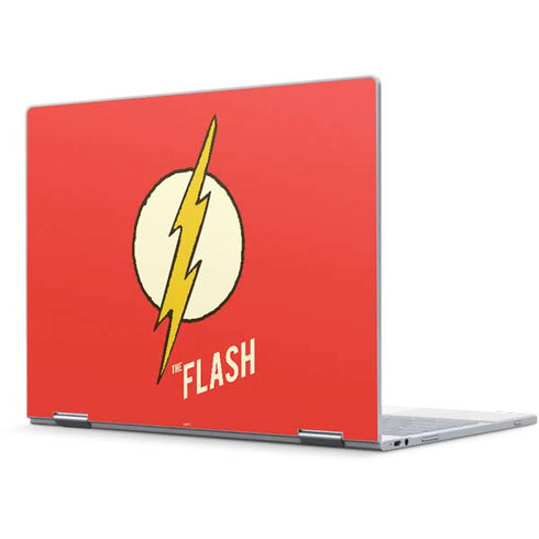 DC Comics The Flash Classic Emblem Pixelbook Skin