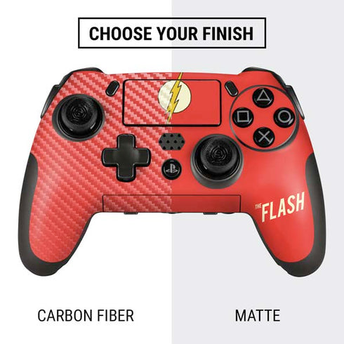 DC Comics The Flash Classic Emblem PlayStation Scuf Vantage 2 Controller Skin