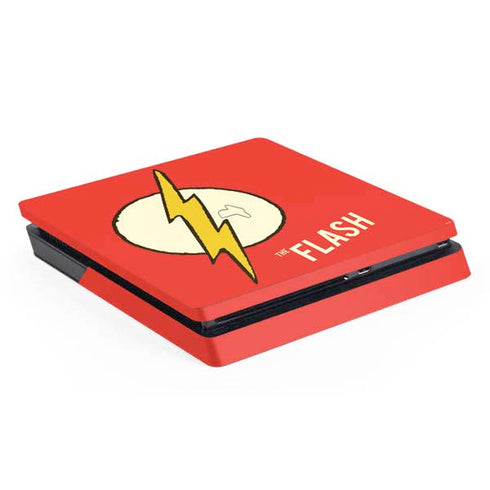 DC Comics The Flash Classic Emblem PS4 Slim Skin