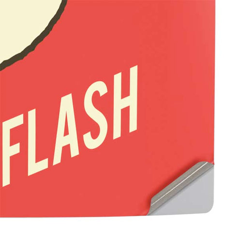 DC Comics The Flash Classic Emblem PS5 Slim Disk Console Skin