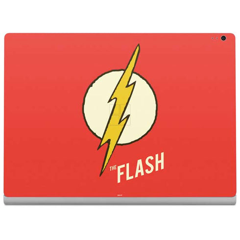 DC Comics The Flash Classic Emblem Surface Book 2 13.5in Skin