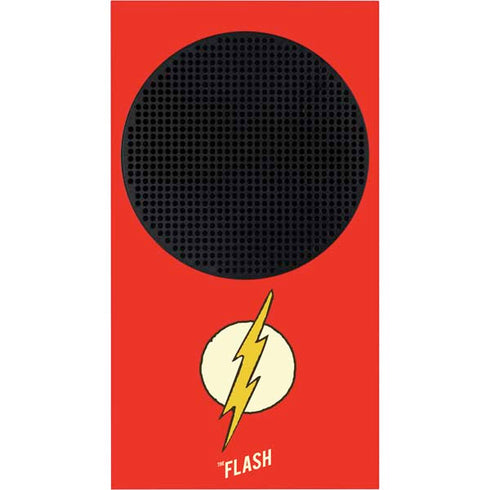 DC Comics The Flash Classic Emblem Xbox Series S Console Skin