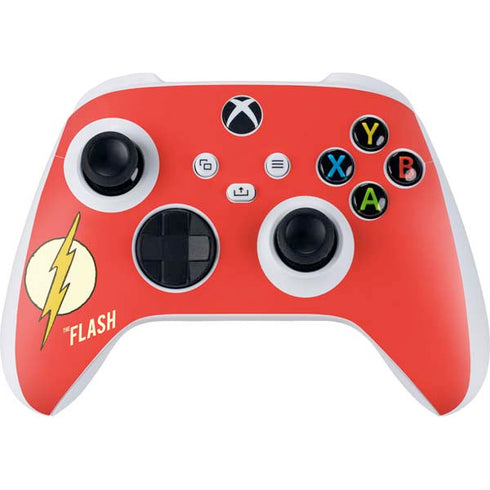 DC Comics The Flash Classic Emblem Xbox Series S Controller Skin