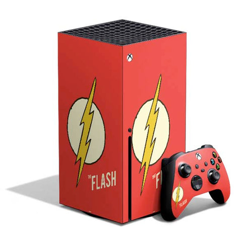 DC Comics The Flash Classic Emblem Xbox Series X Bundle Skin