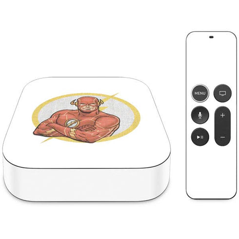 DC Comics The Flash Folded Arms Pose Apple TV Skin