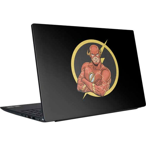 DC Comics The Flash Folded Arms Pose Dell Vostro Skin