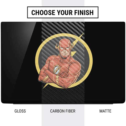DC Comics The Flash Folded Arms Pose Dell Vostro Skin