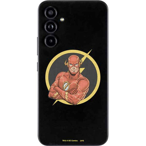 DC Comics The Flash Folded Arms Pose Galaxy A54 5G Skin