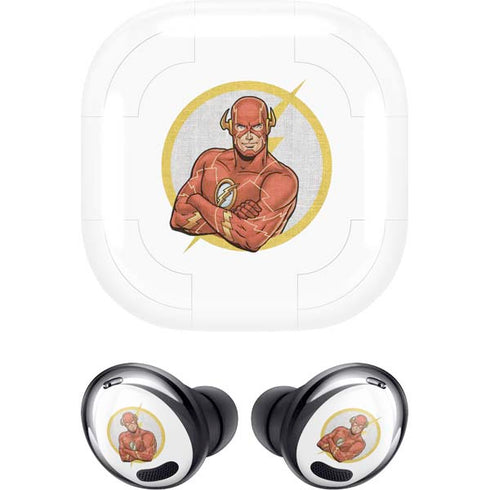 DC Comics The Flash Folded Arms Pose Galaxy Buds Pro Skin