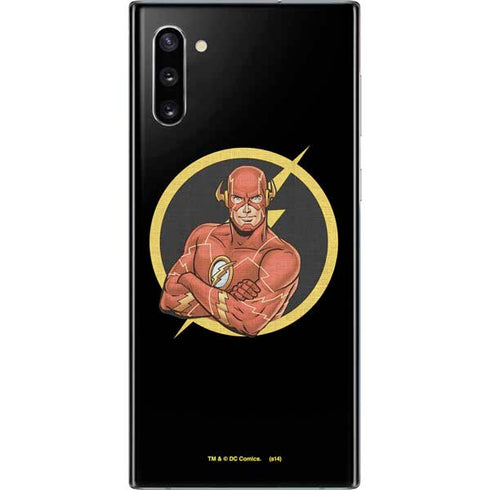 DC Comics The Flash Folded Arms Pose Galaxy Note 10 Skin