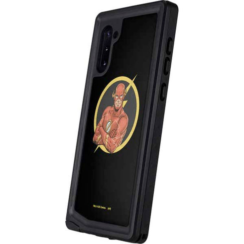 DC Comics The Flash Folded Arms Pose Galaxy Note 10 Waterproof Case