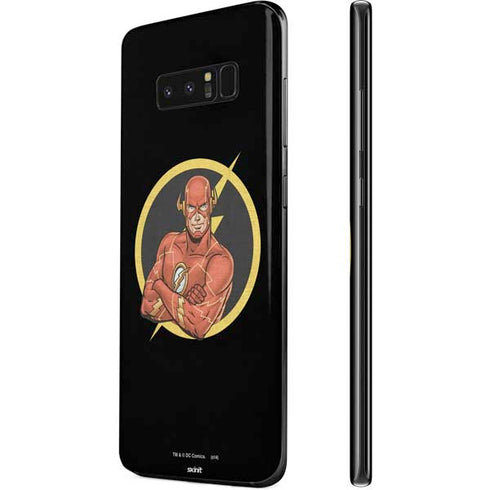 DC Comics The Flash Folded Arms Pose Galaxy Note 8 Skin