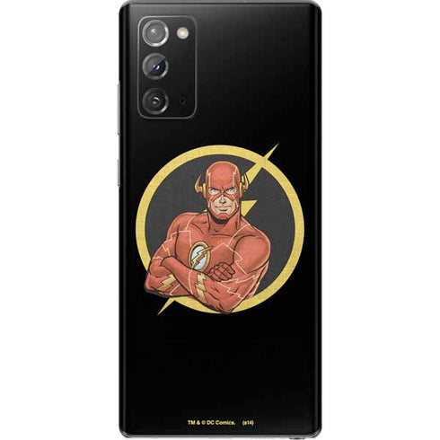 DC Comics The Flash Folded Arms Pose Galaxy Note20 5G Skin