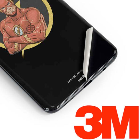 DC Comics The Flash Folded Arms Pose Galaxy S10 Plus Skin