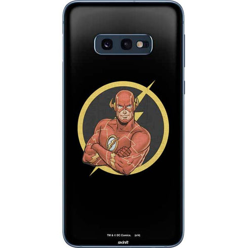DC Comics The Flash Folded Arms Pose Galaxy S10e Skin