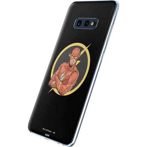 DC Comics The Flash Folded Arms Pose Galaxy S10e Skin