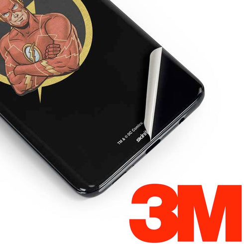 DC Comics The Flash Folded Arms Pose Galaxy S10e Skin