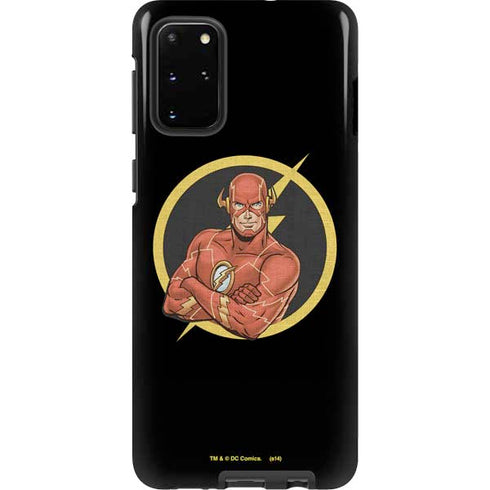 DC Comics The Flash Folded Arms Pose Galaxy S20 Plus Pro Case