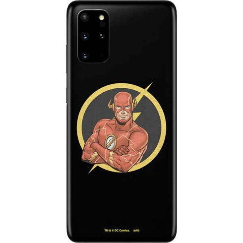DC Comics The Flash Folded Arms Pose Galaxy S20 Plus Skin