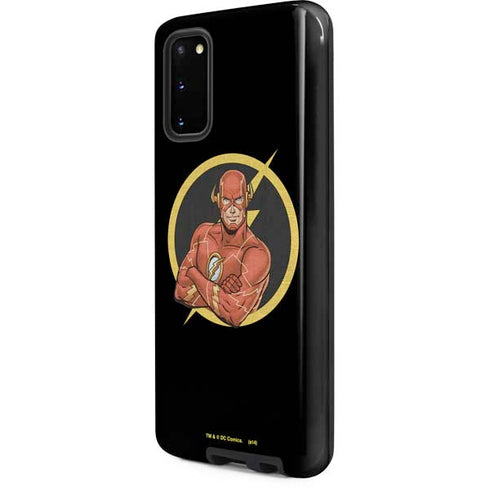 DC Comics The Flash Folded Arms Pose Galaxy S20 Pro Case