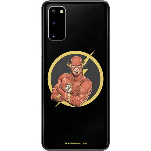 DC Comics The Flash Folded Arms Pose Galaxy S20 Skin