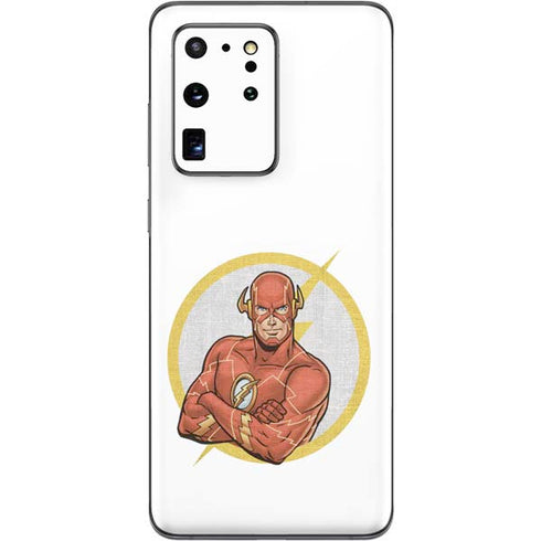DC Comics The Flash Folded Arms Pose Galaxy S20 Ultra 5G Skin