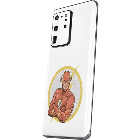 DC Comics The Flash Folded Arms Pose Galaxy S20 Ultra 5G Skin